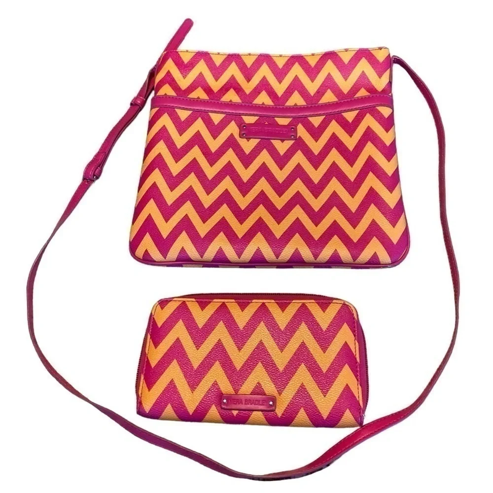 Vera Bradley Crossbody & Matching Wallet